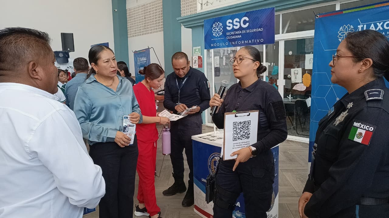La Secretaría de Seguridad Ciudadana lleva el proyecto 'La SSC cerca de ti' a Tlaltelulco